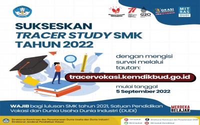 Ayo, Sukseskan Tracer Study SMK 2022